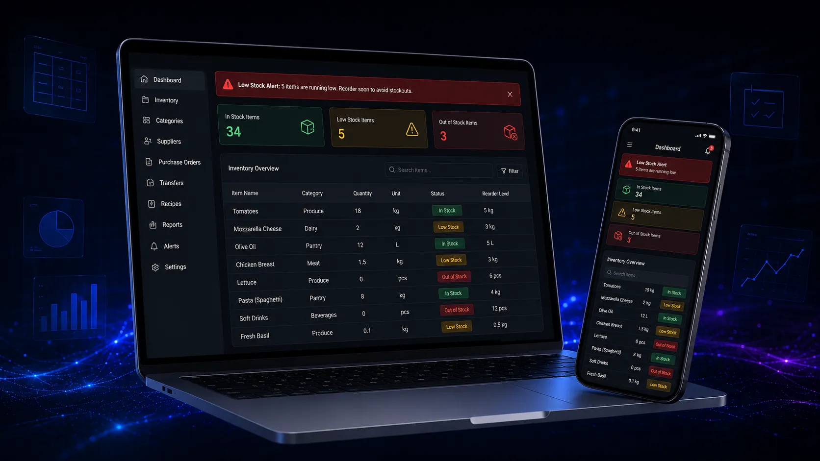 Stock Control preview